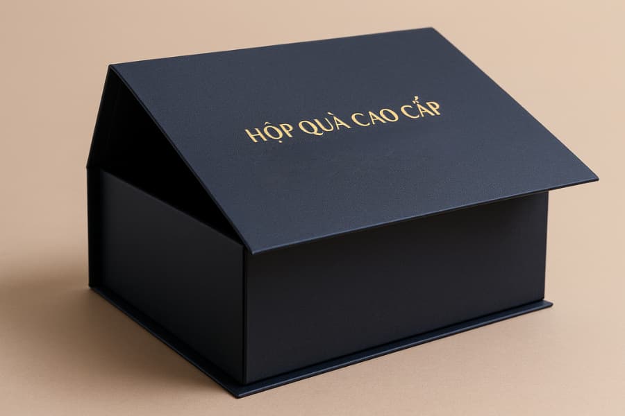 Ảnh: hộp quà tinh tế cao cấp sang trọng